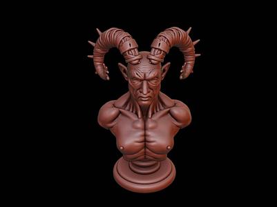 Incubus Beast Bust