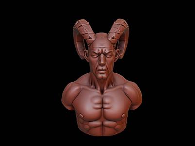 Incubus Beast Bust