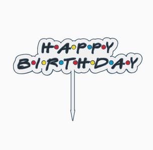 Topper Friends - Happy Birthday