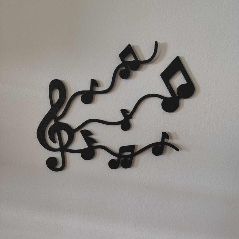 Wall decor music note