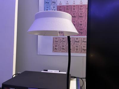 QQAPPU Clip Light Desk Lamp Shade
