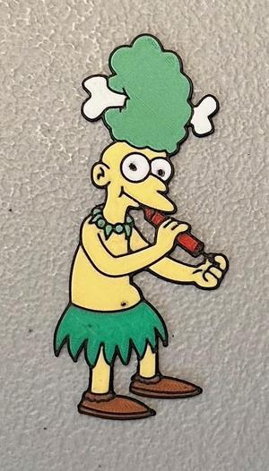 Multicolor Sideshow Mel Magnet