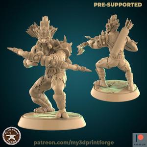 Troll Hunter with a bow STL