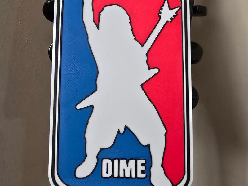 Dimebag Darrell Silhouette