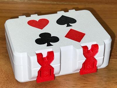 Mau Mau and SKAT Card Box - SnapLock Mau-Mau Box