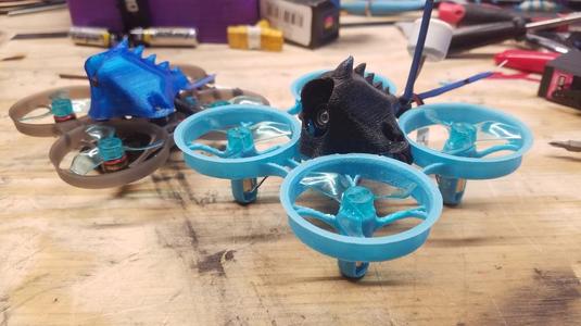 Ultimate Brushed Tinywhoop frame 8520 motors, F3EVO