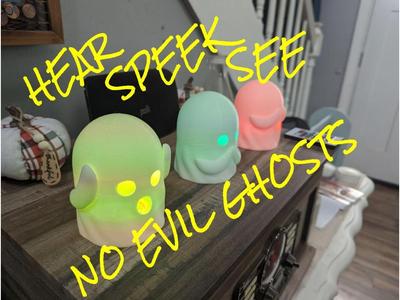 Hear No Evil, See No Evil, Speak No Evil Ghosts