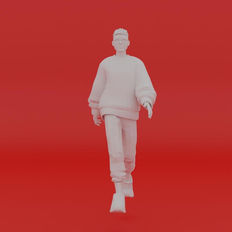 Character Pose Toy Man Miniature Figure 023