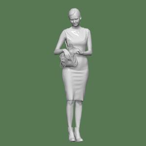 WOMAN BAG PEOPLE CHARACTER