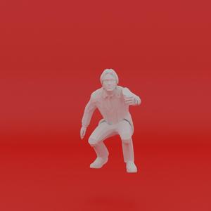 Character Pose Toy Man Miniature Figure 114
