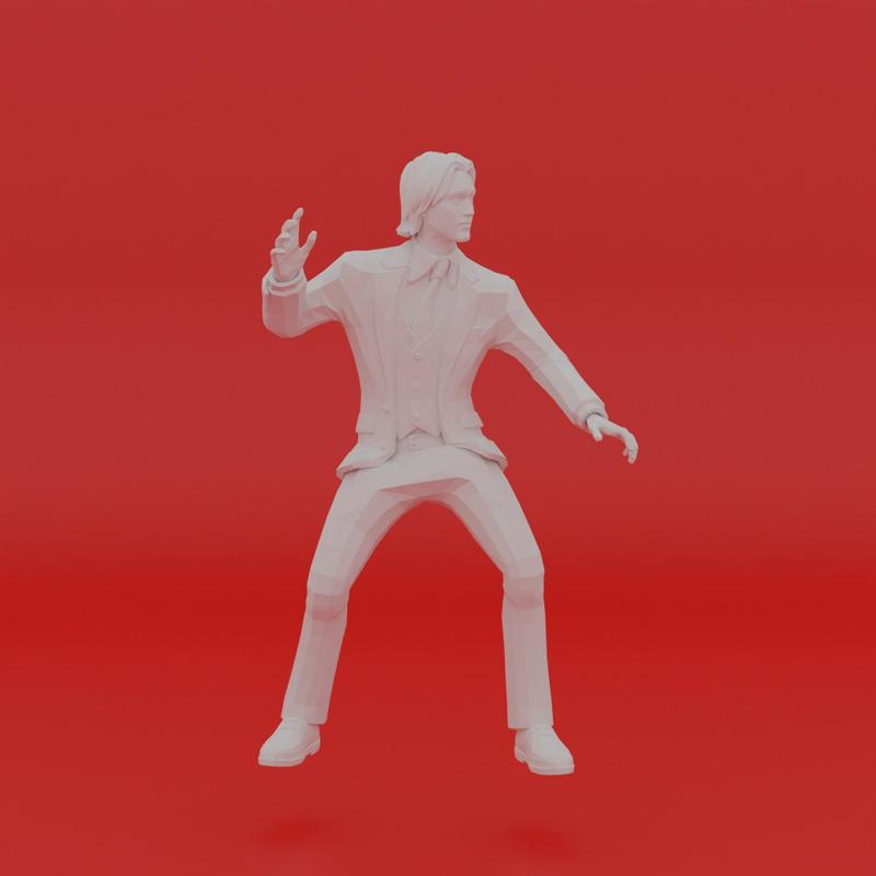 Character Pose Toy Man Miniature Figure 182