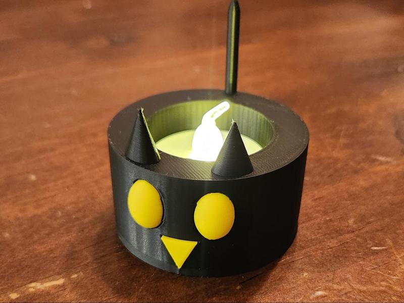 Cat Candle Holder