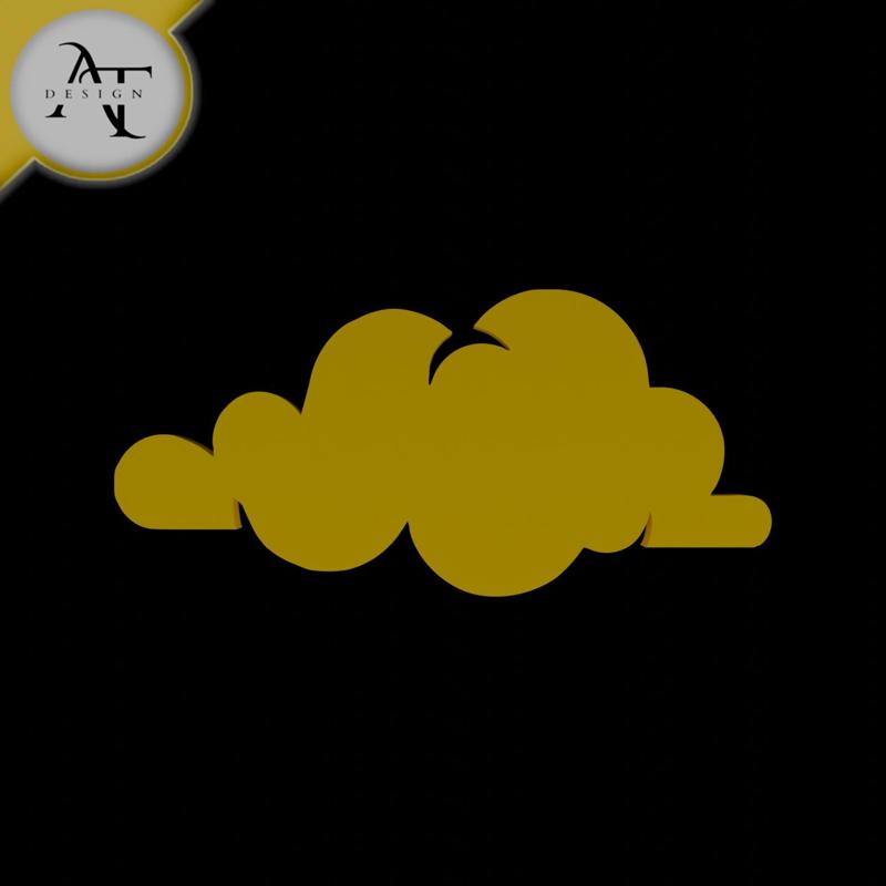 Simple Cloud Symbol - 2D Art