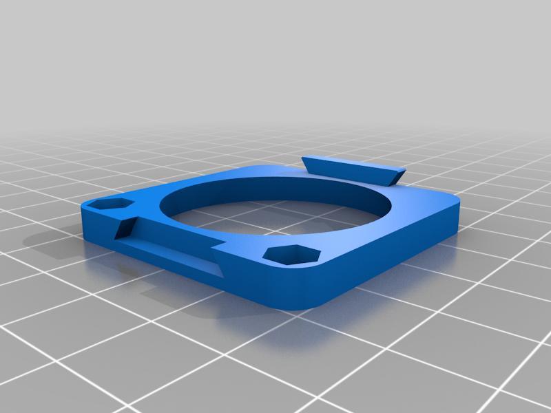 Anet A8 Easy Extruder Access - Dovetail Slip Connection