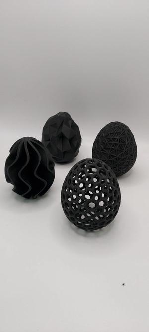 Patterned Polygonal Easter Egg - PRINTS PERFECTLY NO SUPPORTS