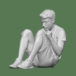 MAN ABDOMINAL FOR DIORAMA