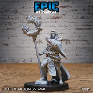 Guild Sorcerer ‧ DnD Miniature ‧ Tabletop Miniatures ‧ Gaming Monster ‧ 3D Model ‧ RPG ‧ DnDminis ‧ STL FILE
