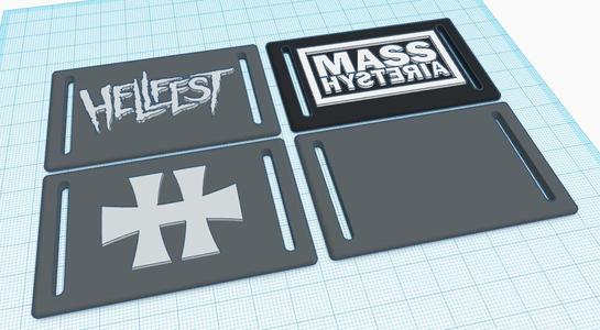 Minimalist Belt Buckle Remix (round edges)