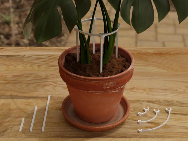 VertiGrow - Modular Stackable Plant Support System