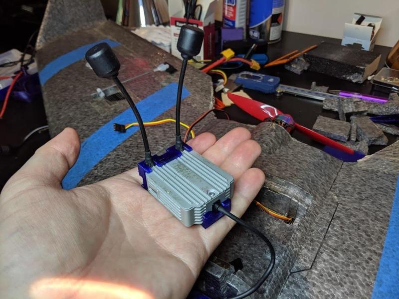 DJI Air Unit Mount / Holder for Digital FPV System VTX