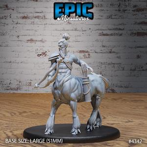 Centaur Scout Bow ‧ DnD Miniature ‧ Tabletop Miniatures ‧ Gaming Monster ‧ 3D Model ‧ RPG ‧ DnDminis ‧ STL FILE