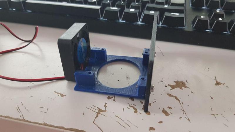 Rackmount for Orange Pi Zero with 40mm Fan Version 2