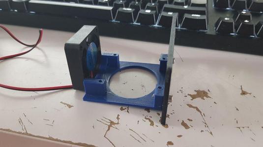 Rackmount for Orange Pi Zero with 40mm Fan Version 2