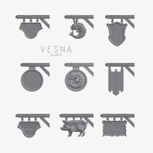 HANGING SIGNS PACK 1