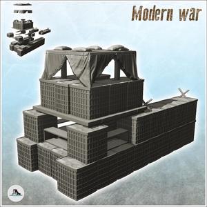 Fortified shooting range with hesco and barbed wire (7) - Cold Era Modern Warfare Conflict World War 3 RPG Afghanistan Iraq