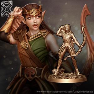 Forest Elf Archers - 32mm scale