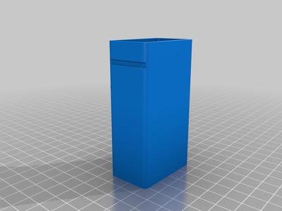 Case for 18650 2S Batterypacks wit GoPro mount