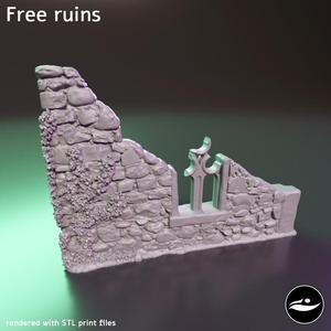 Free corner ruins