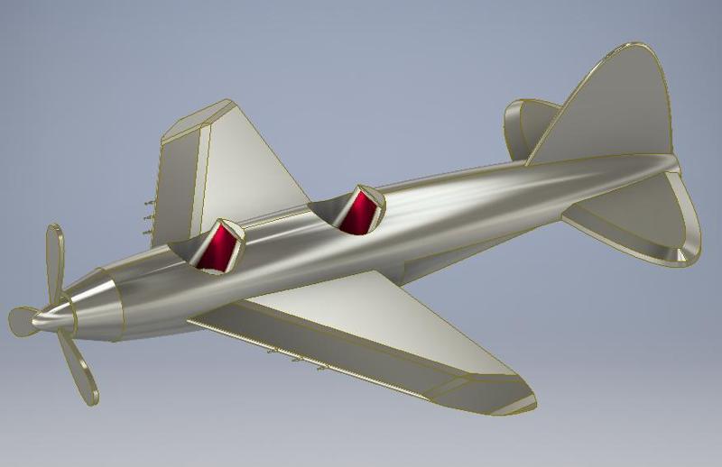 Two Open Top Seated Fighter plane