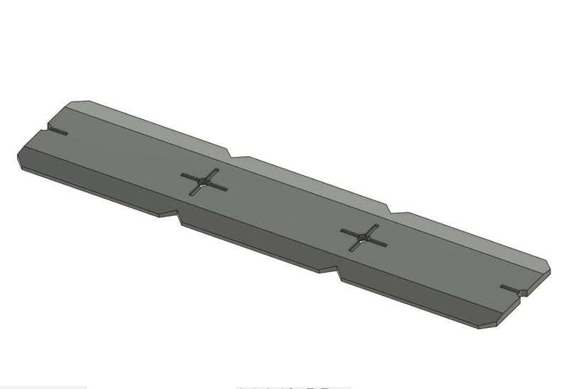 Power socket mount template 71 mm. Шаблон для установки подрозетников