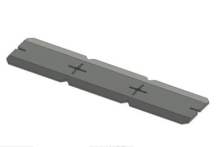Power socket mount template 71 mm. Шаблон для установки подрозетников
