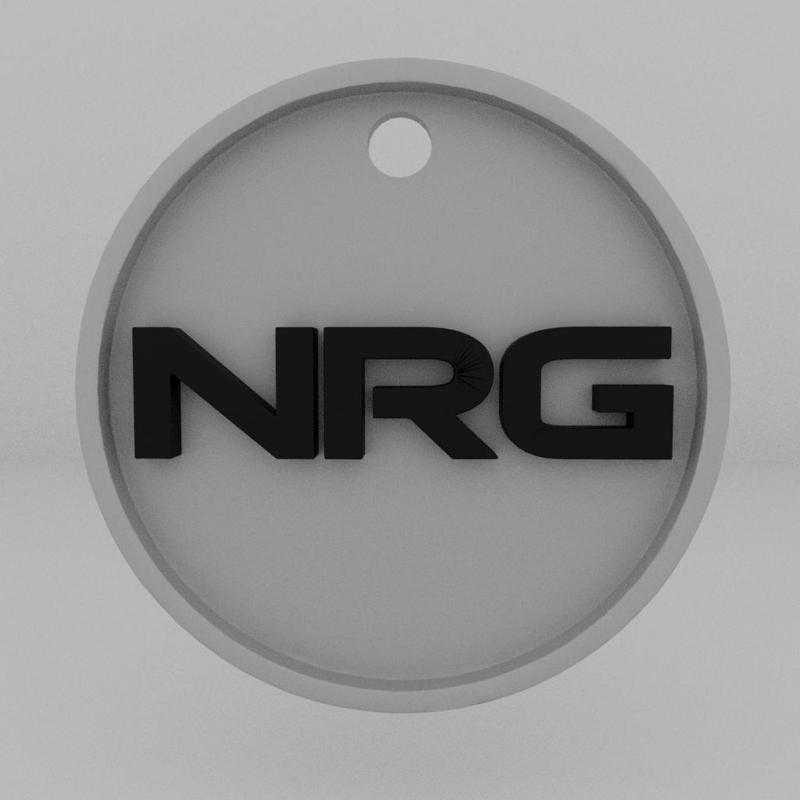 NRG logo keychain