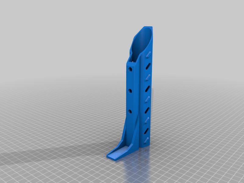 Airsoft AR 15 stock minimalistic design