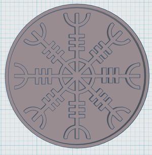 Viking Symbol Coaster 14