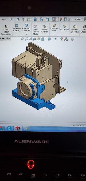 Sovol sv01 4020 ms4 Front Fan Air vent Mount