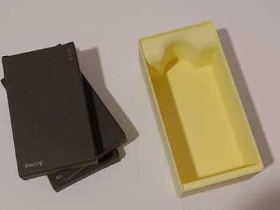 Gridfinity Analog card deck storage