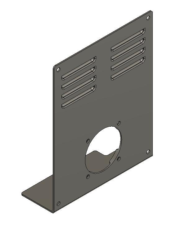 Prusa MK4 electronics box cover with fan