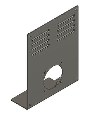 Prusa MK4 electronics box cover with fan