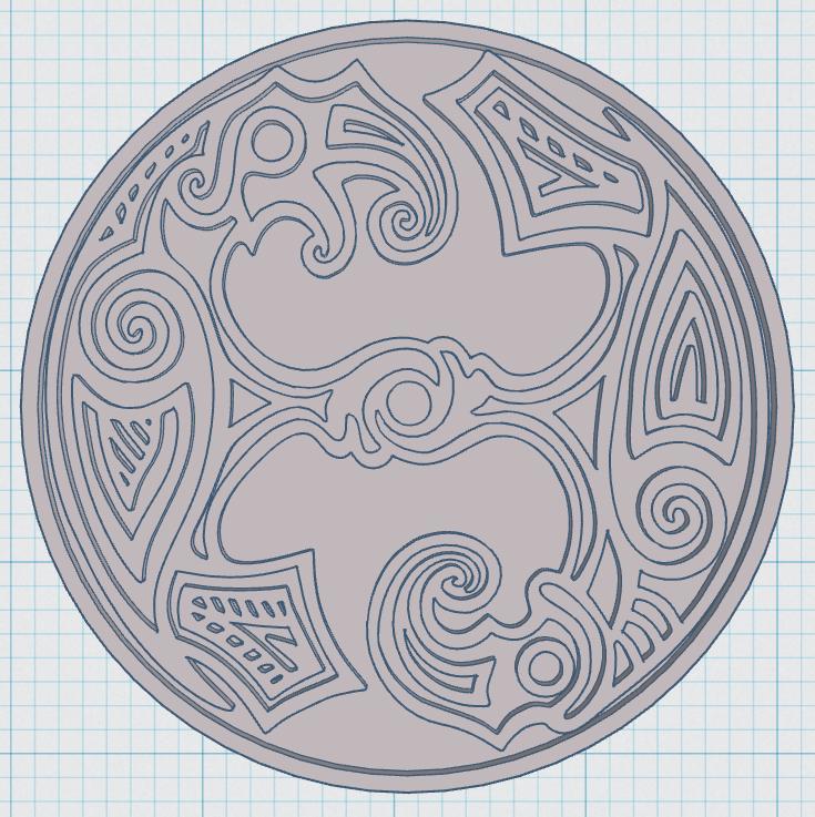 Viking Symbol Coaster 19