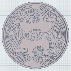Viking Symbol Coaster 19