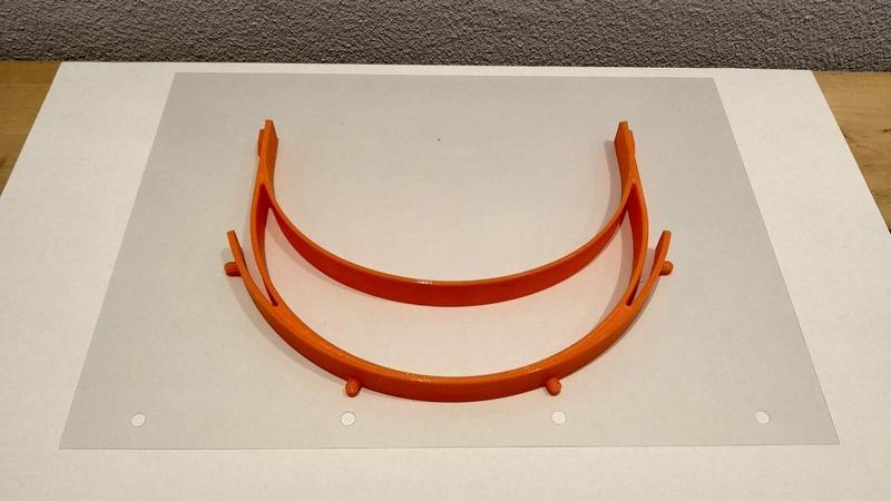 Covid-19 Face Shield Prusa RC3 feat CR-3D 888 Perforation