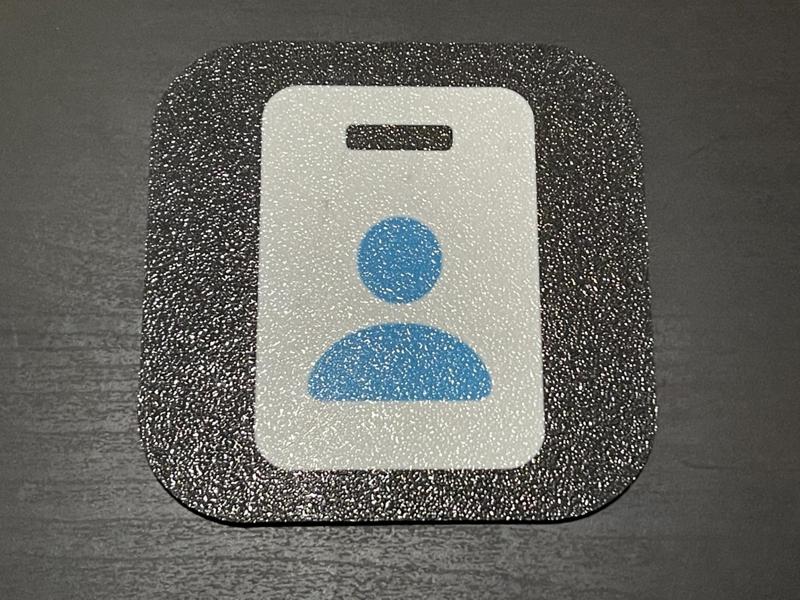 Business Essentials App Icon for iPhone Coaster