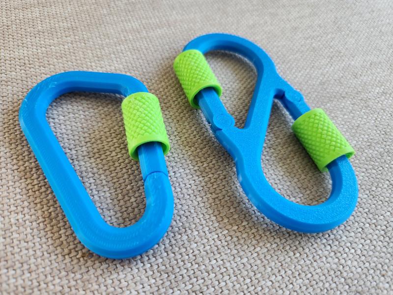 Single & Dual Locking Carabiner (Parametric)