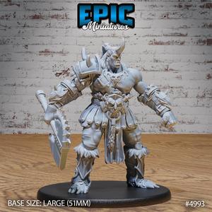 Ogrillon ‧ DnD Miniature ‧ Tabletop Miniatures ‧ Gaming Monster ‧ 3D Model ‧ RPG ‧ DnDminis ‧ STL FILE