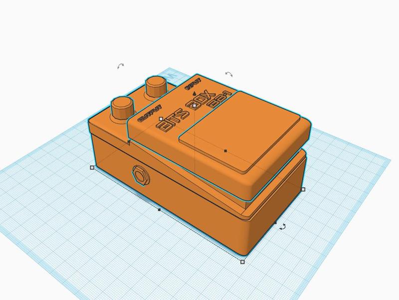 Boss Style Pedal Board Box for Bits