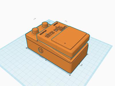 Boss Style Pedal Board Box for Bits
